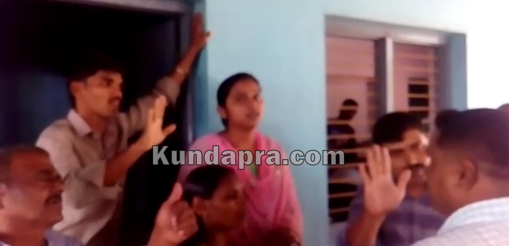 Convert to cristician community is forced in Kundapura kodi. Police ride the house (4)