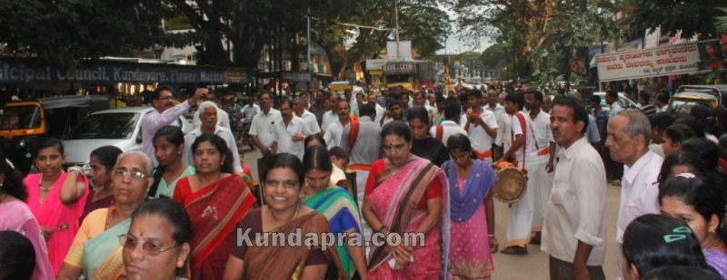 Rojotsava award winner Govinda Sherugar honored at Kala mandira Kundapura (14)