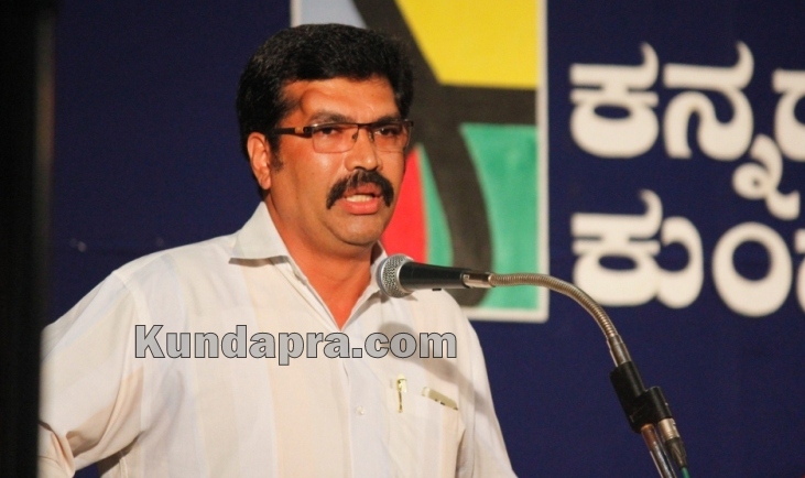Rojotsava award winner Govinda Sherugar honored at Kala mandira Kundapura (20)