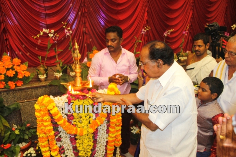 Sahana Convention centre and Sahana Orchid hotel Inaugurated at Sahana estate ankadakatte Kundapura by shree Vishwesha theertha swamiji (17)