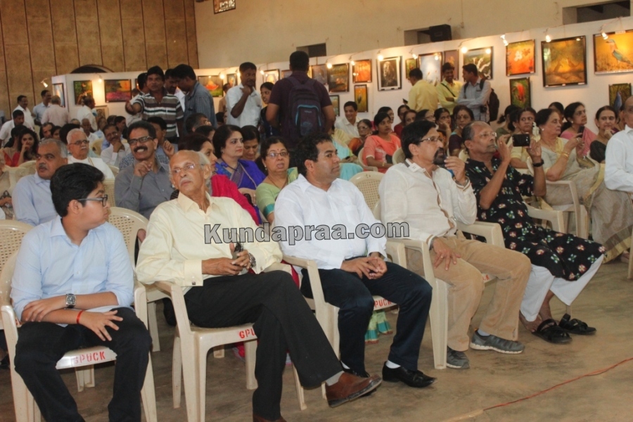 Srujana - Dr Subhodkumar Malli's Art exhibition at Kundapura kala mandira- Dr H.S. Malli (25)