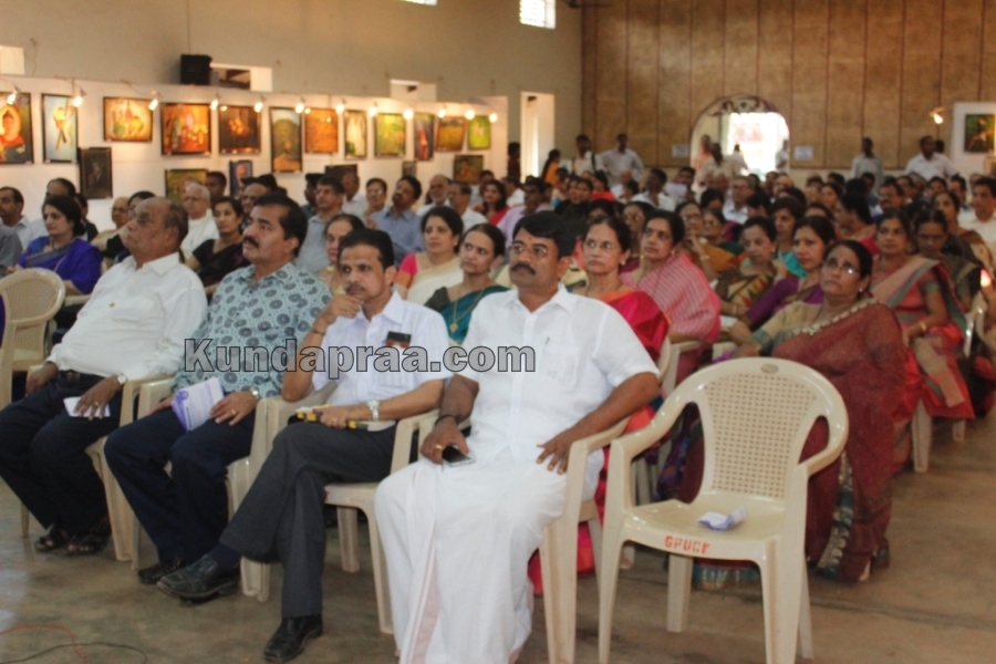Srujana - Dr Subhodkumar Malli's Art exhibition at Kundapura kala mandira- Dr H.S. Malli (26)