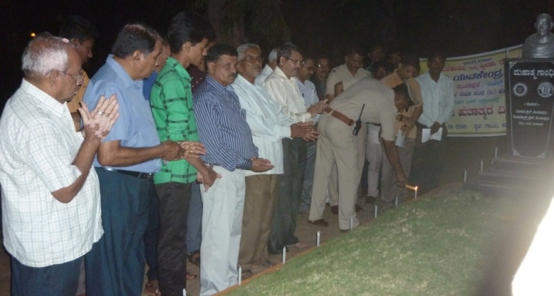 Kundapura Hutatmara dina at Gandhi park (2)