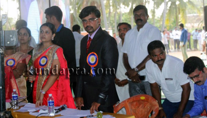 Dr BB Hegde First Grade college New building inaurural function - BM sukumar shetty (17)