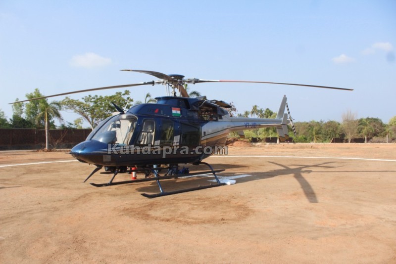 Heli Tourism started first time in Kundapura - Koteshwara uva meridian (3)