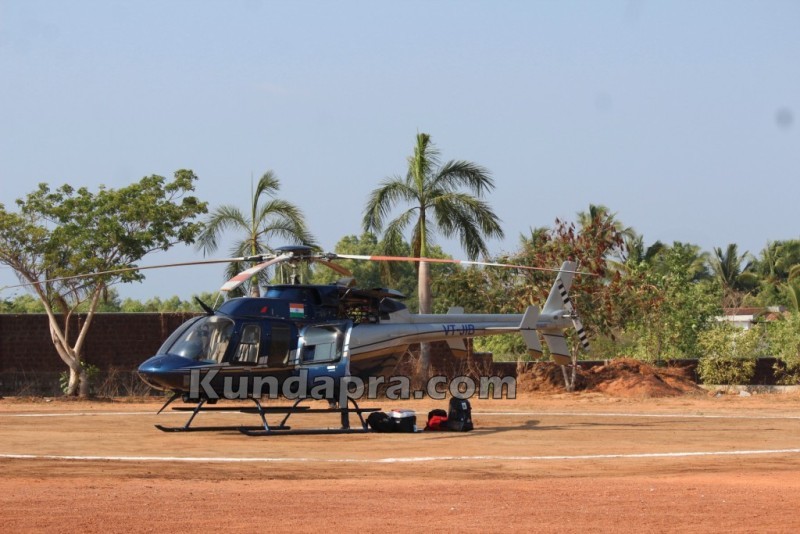 Heli Tourism started first time in Kundapura - Koteshwara uva meridian (9)