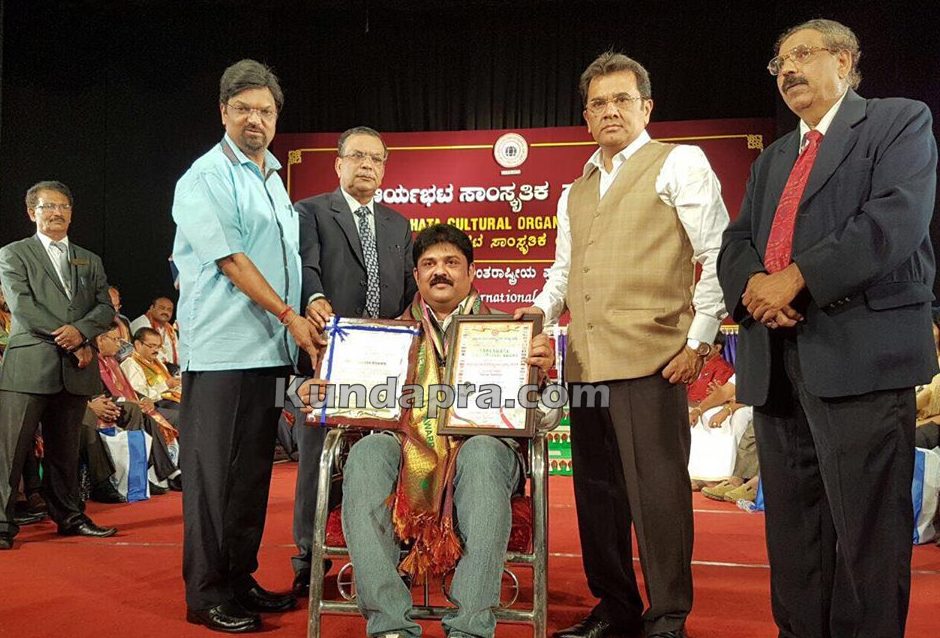 Aryabhata award Dinesh vaidya