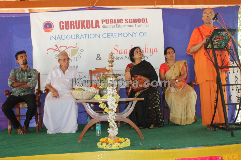 Gurukula Public School Vakwady Saadrushya art Gallery inaugurated and Swami Vivekananda Statue inaugurated (17)