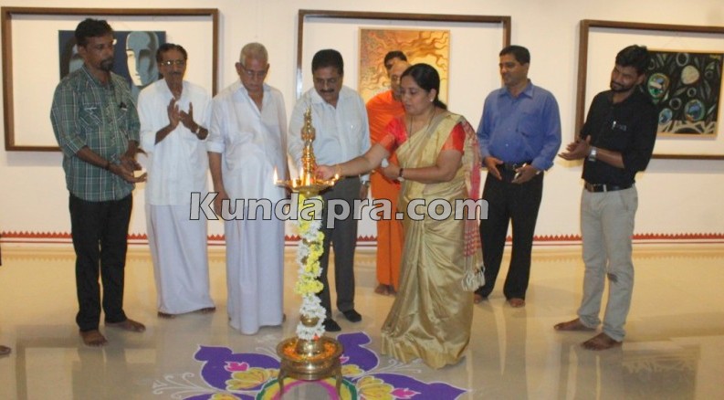 Gurukula Public School Vakwady Saadrushya art Gallery inaugurated and Swami Vivekananda Statue inaugurated (5)