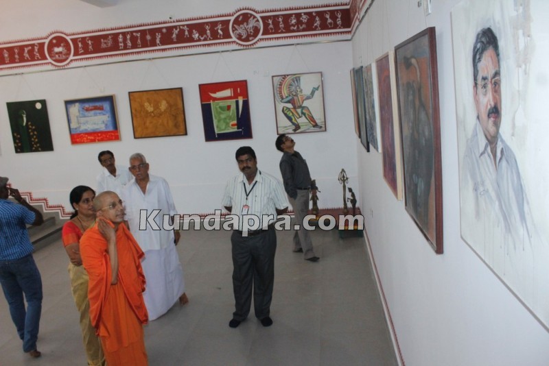 Gurukula Public School Vakwady Saadrushya art Gallery inaugurated and Swami Vivekananda Statue inaugurated (7)