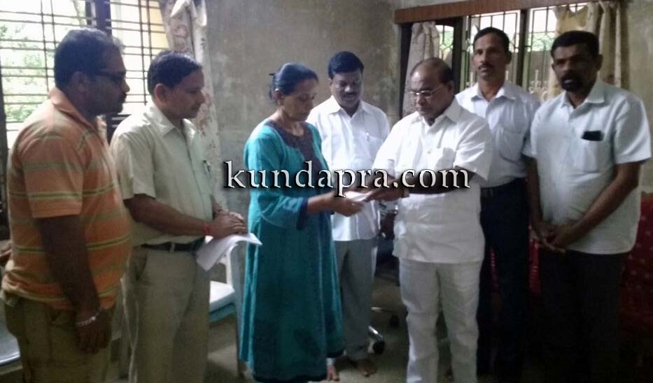 Trasi accident coponsation chque distriduted1