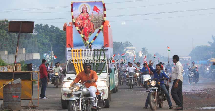 Tiranga Yatre - Bike Rally in Kundapura (2)