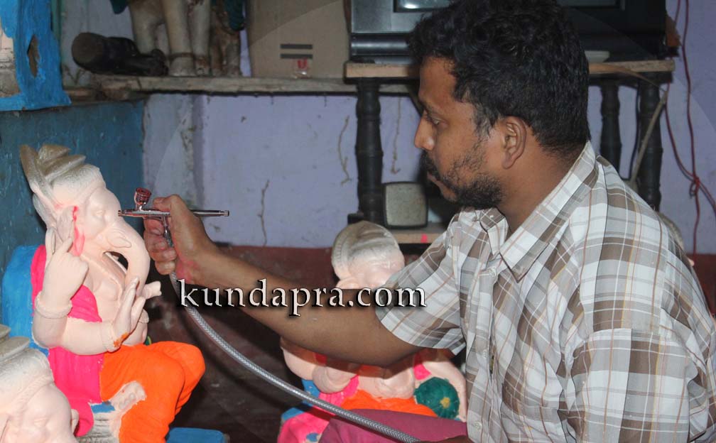 Byndoor Ganapathi statue manufacturer - Venkataramana Acharya family (9)