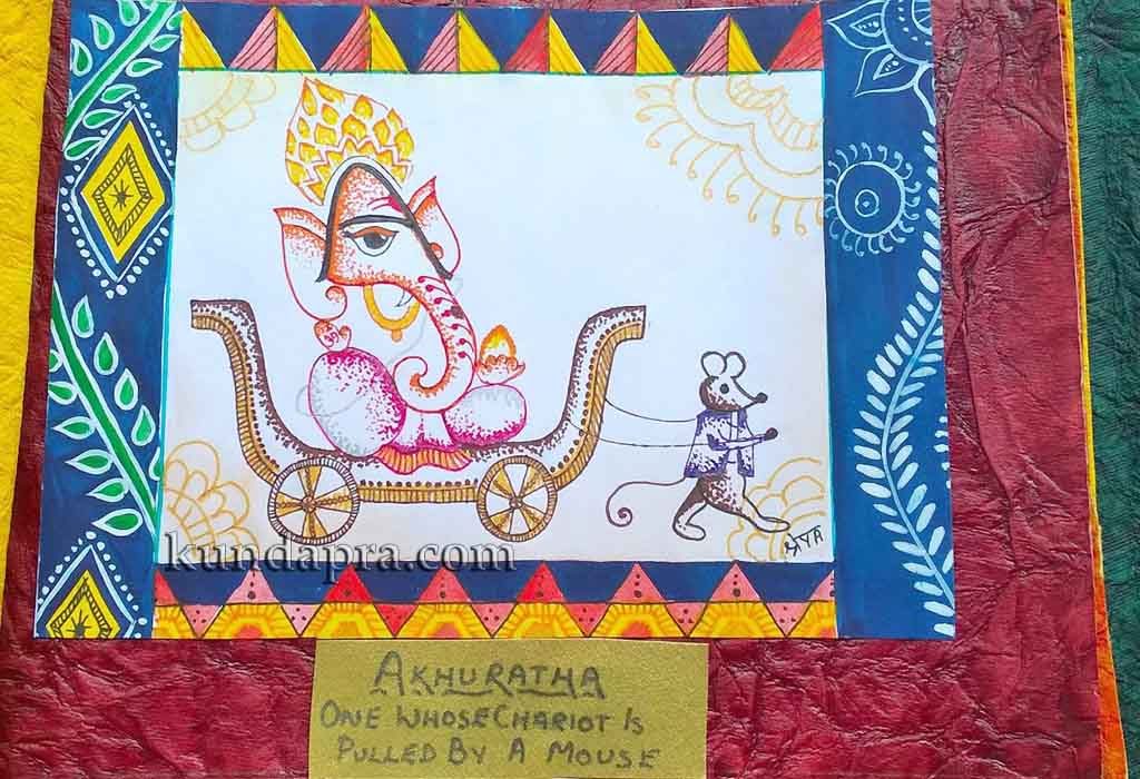 Shreyas Ganapathi Art - Akhuratha