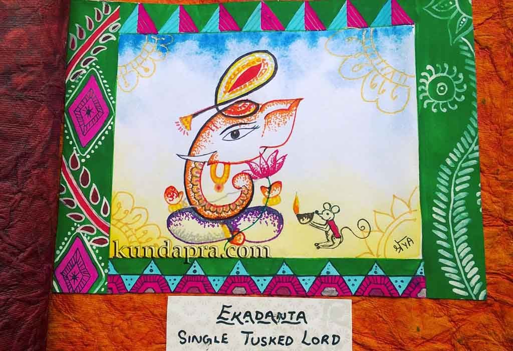 Shreyas Ganapathi Art - Ekadanta