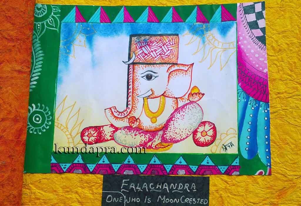 Shreyas Ganapathi Art - Falachandra