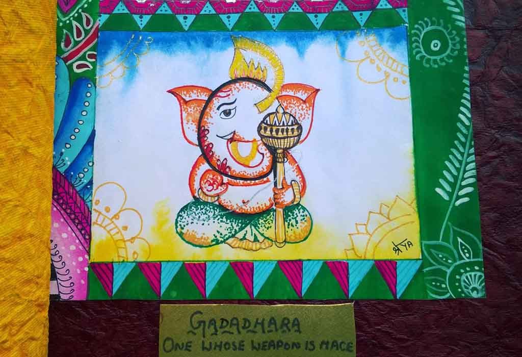 Shreyas Ganapathi Art - Gadadhara