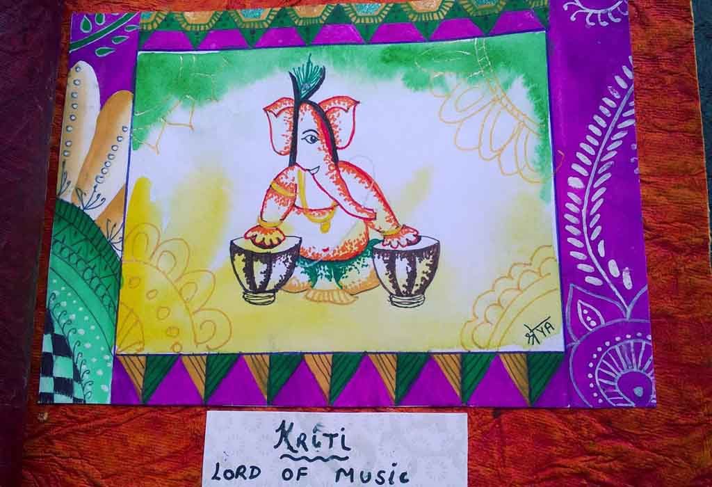 Shreyas Ganapathi Art - Kriti