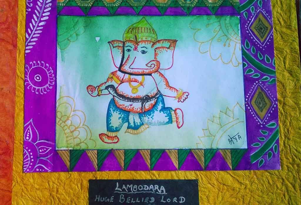 Shreyas Ganapathi Art - Lambodara
