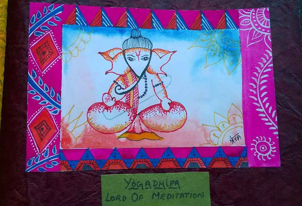 Shreyas Ganapathi Art - Yogadhipa