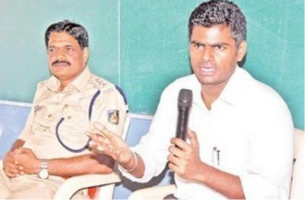 ಕೋಡಿ ಜನಸಂಪರ್ಕ ಸಭೆಯಲ್ಲಿ ಎಸ್ಪಿ ಅಣ್ಣಾಮಲೈ