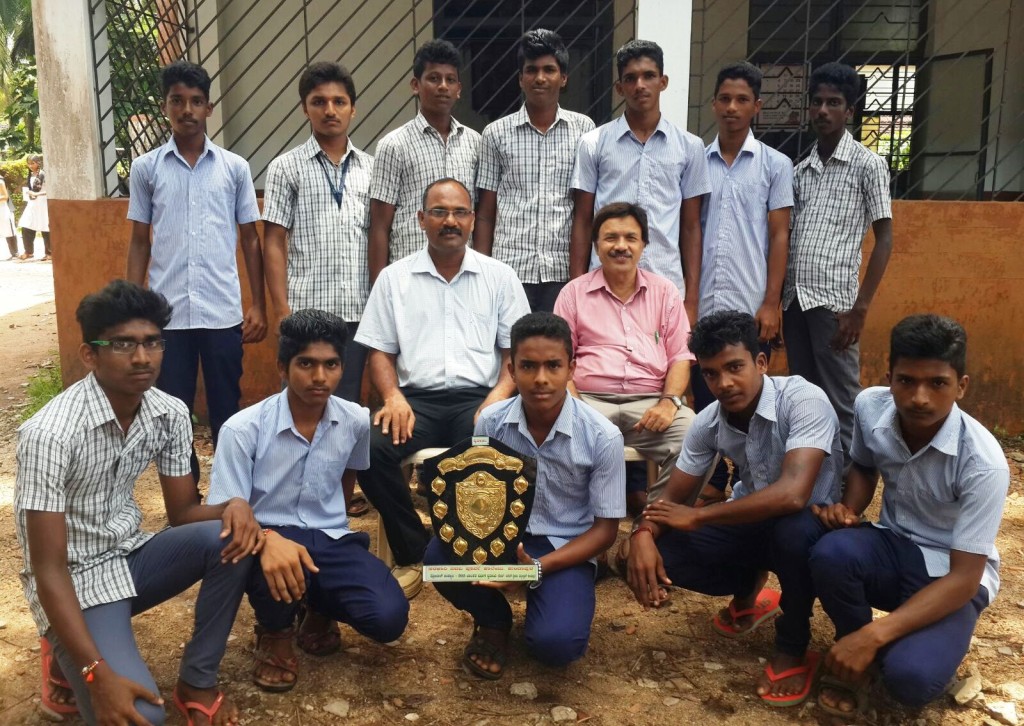 ಸರಸ್ವತಿ ವಿದ್ಯಾಲಯ: ತ್ರೋಬಾಲ್ ದ್ವಿತೀಯ ಸ್ಥಾನ