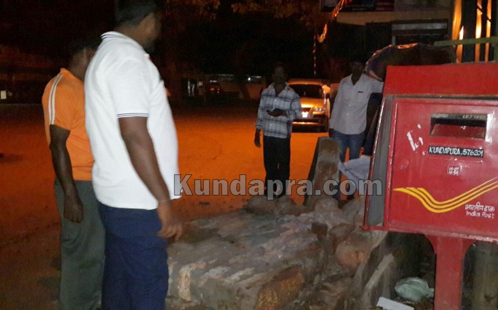 ಕುಂದಾಪುರ ಹೊಸಬಸ್ಸು ನಿಲ್ದಾಣ ಆವರಣ ಗೋಡೆ ಕುಸಿತ
