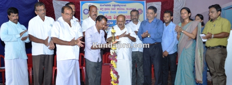 ಬಿ.ಬಿ.ಹೆಗ್ಡೆ ಪ್ರಥಮ ದರ್ಜೆ: ಎನ್.ಎಸ್.ಎಸ್ ವಾರ್ಷಿಕ ವಿಶೇಷ ಶಿಬಿರ ಉದ್ಘಾಟನೆ