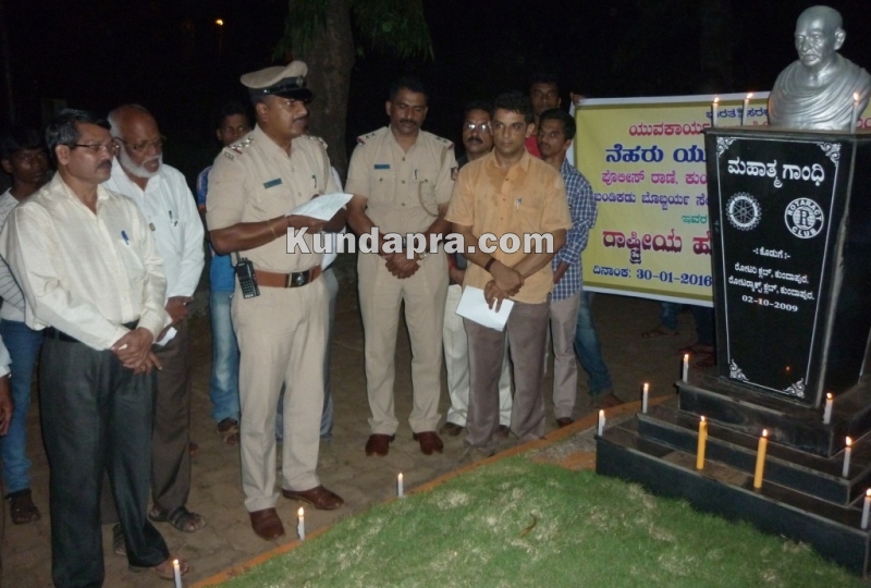 ಕುಂದಾಪುರದಲ್ಲಿ ಹುತಾತ್ಮರ ದಿನಾಚರಣೆ