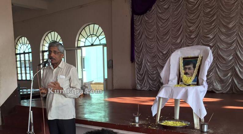 ಸಾಮಾಜಿಕ ಕಾರ್ಯಕರ್ತ ಸಚ್ಚಿದಾನಂದ ಶೆಟ್ಟಿ ನಿಧನಕ್ಕೆ ಸಂತಾಪ ಸೂಚಕ ಸಭೆ