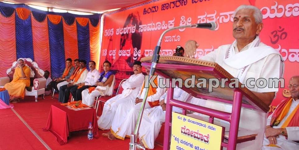 ಹಿಂದೂ ಧರ್ಮಕ್ಕೆ ಅವಮಾನ, ಹಿಂದೂಗಳ ಮೇಲಿನ ದಬ್ಬಾಳಿಕೆ ಸಹಿಸಲಾಗದು: ಕಲ್ಲಡ್ಕ ಪ್ರಭಾಕರ ಭಟ್