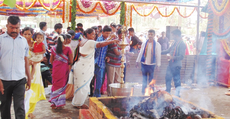 ಬಗ್ವಾಡಿಯಲ್ಲಿ ಸಾರ್ವಜನಿಕ ಸಾಮೂಹಿಕ ಶನೇಶ್ವರ ಯಾಗ ಸಂಪನ್ನ