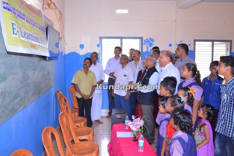 ಬೈಲೂರು ಸರಕಾರಿ ಶಾಲೆಗೆ ರೋಟರಿ ಇ-ಲರ್ನಿಂಗ್ ಕೊಡುಗೆ