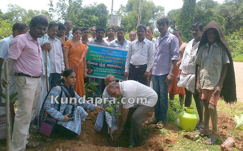 ಬಗ್ವಾಡಿ: ಕೋಟಿ ವೃಕ್ಷ ಅಭಿಯಾನಕ್ಕೆ ಚಾಲನೆ