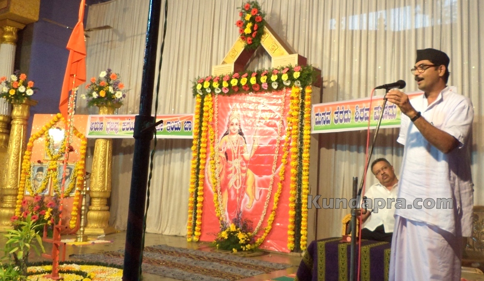 ಆರ್ಎಸ್ಎಸ್ಗೆ ಸಮರ್ಪಣಾ ಸಂಕೇತವಾದ ಭಾಗವಧ್ವಜವೇ ಗುರು: ರವೀಂದ್ರ ಪುತ್ತೂರು