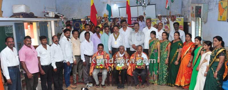 ಬೈಂದೂರು ಮಾದರಿ ಶಾಲೆಯಲಿ ಸ್ವಾತಂತ್ರ್ಯೋತ್ಸವ, ನಿವೃತ್ತ ಯೋಧರಿಗೆ ಸನ್ಮಾನ