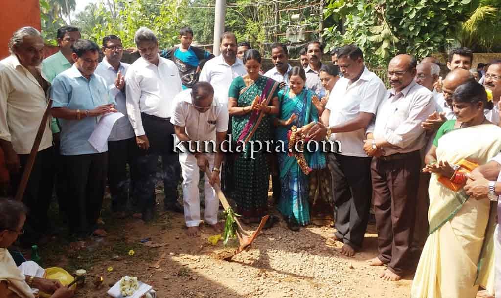 ಗಂಗೊಳ್ಳಿ ವಿವಿಧ ಕಾಮಗಾರಿಗಳಿಗೆ ಶಿಲನ್ಯಾಸ