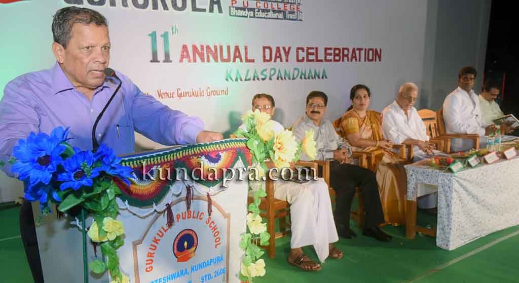 ವಕ್ವಾಡಿ: ಗುರುಕುಲ ವಿದ್ಯಾಸಂಸ್ಥೆಯಲ್ಲಿ ೧೧ನೇ ವಾರ್ಷಿಕೋತ್ಸವ ಸಮಾರಂಭ