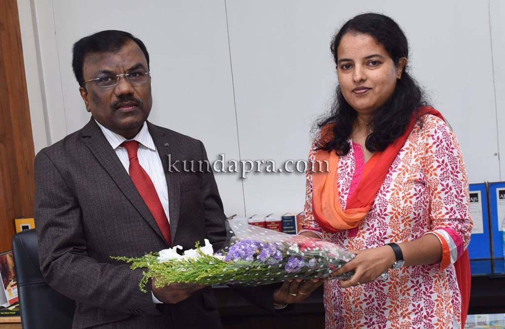 ಉಡುಪಿಯ ನೂತನ ಜಿಲ್ಲಾಧಿಕಾರಿಯಾಗಿ ಪ್ರಿಯಾಂಕಾ ಮೇರಿ ಫ್ರಾನ್ಸಿಸ್