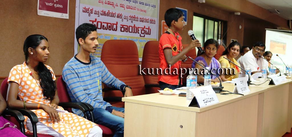 ಅಪಾಯಕಾರಿ ಕಲ್ಲುಕೋರೆ ಹೊಂಡಗಳನ್ನು ಮುಚ್ಚಿಸಿ: ಮಕ್ಕಳು ಮತ್ತು ಮಹಿಳಾ ಹಕ್ಕು ಹಾಗೂ ರಕ್ಷಣೆ ಕುರಿತು ಸಂವಾದದಲ್ಲಿ ಪವನ್ ಕುಮಾರ್