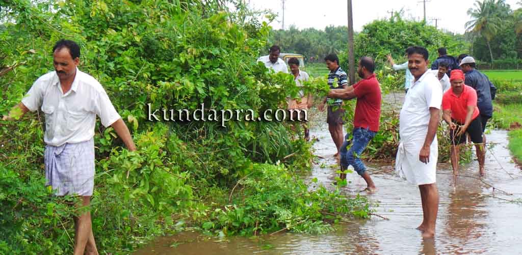 ಬವಳಾಡಿ: ಸ್ಥಳಿಯ ಯುವಕರಿಂದ ಶ್ರಮದಾನ