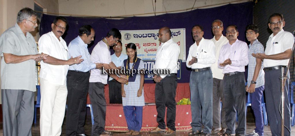 ಬೈಂದೂರು ರತ್ತೂಬಾಯಿ ಜನತಾ ಪ್ರೌಢಶಾಲೆಯಲ್ಲಿ ಇಂಟರ್ಯಾಕ್ಟ್ ಕ್ಲಬ್ ಪದಪ್ರದಾನ