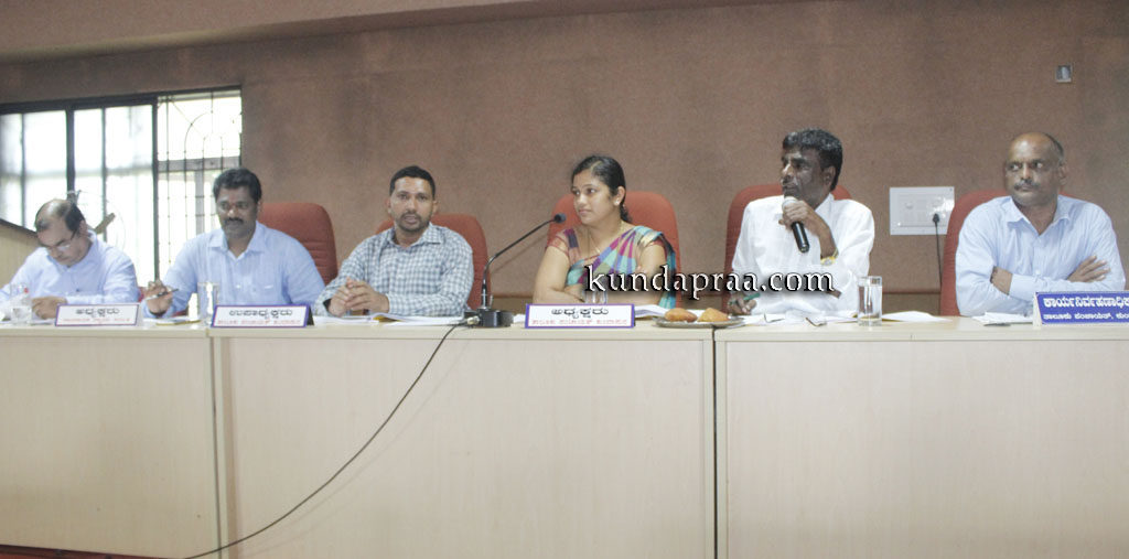 ಕುಂದಾಪುರ ತಾಪಂ ಸಭೆ: ವಾರಾಹಿ ಬಲದಂಡೆಯಲ್ಲಿ ನೀರು ಹರಿಸದಿದ್ದರೆ ಪ್ರತಿಭಟನೆ ಖಚಿತ