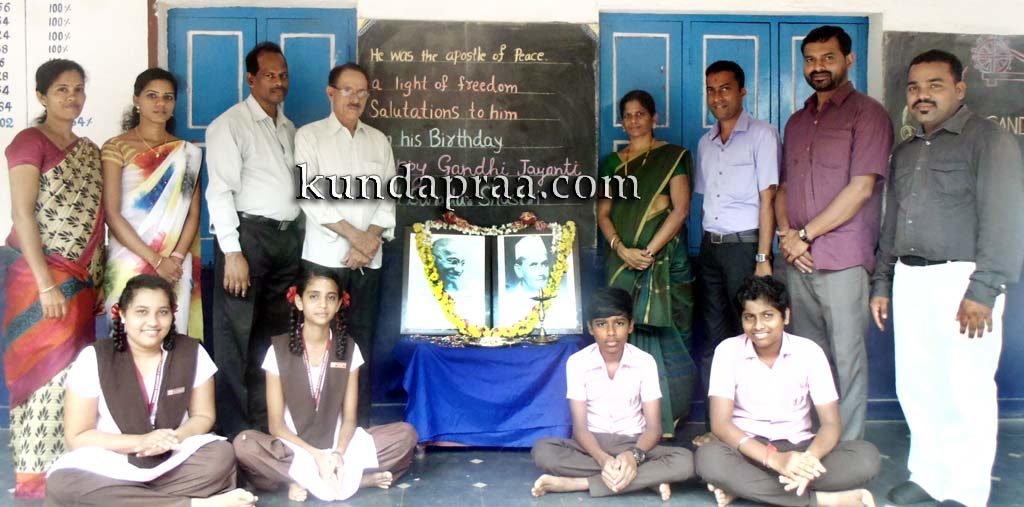 ಶುಭದಾ ಆಂಗ್ಲ ಮಾಧ್ಯಮ ಶಾಲೆ: ಗಾಂಧಿಜೀ ಹಾಗೂ ಶಾಸ್ತ್ರೀಜೀ ಜನ್ಮದಿನಾಚರಣೆ