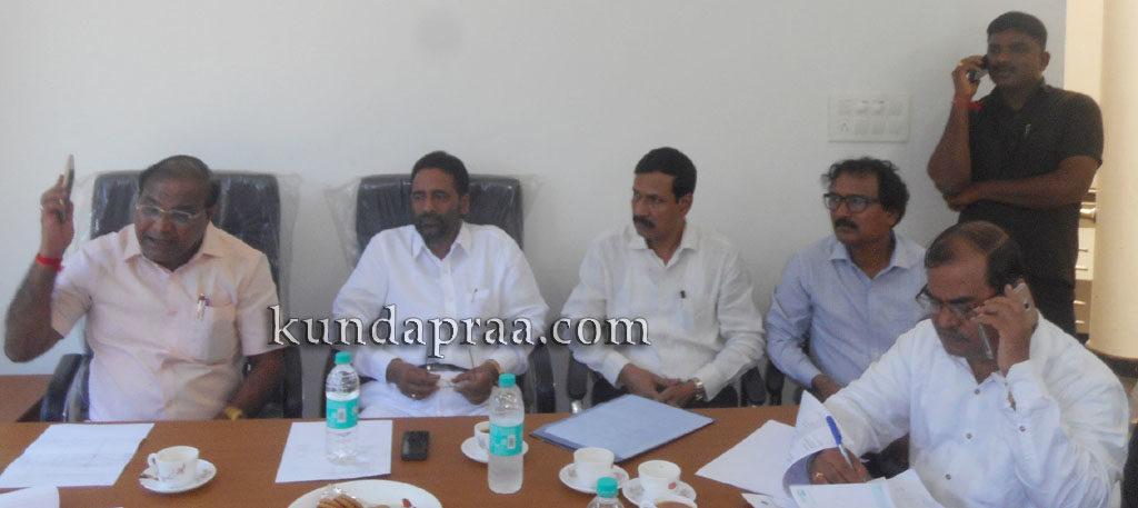 ಜ.8ಕ್ಕೆ ಬೈಂದೂರಿಗೆ ಮುಖ್ಯಮಂತ್ರಿ ಭೇಟಿ ಹಿನ್ನೆಲೆ: ಪೂರ್ವಬಾವಿ ಸಭೆ