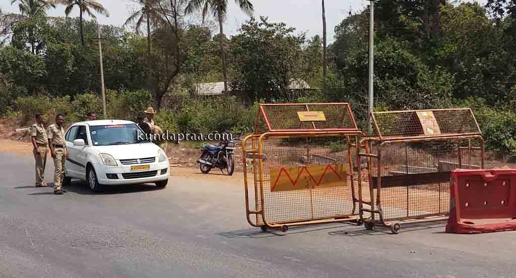 ವಿಧಾನಸಭಾ ಚುನಾವಣೆ, ಶಿರೂರು ಗಡಿಭಾಗದಲ್ಲಿ ತಪಾಸಣಾ ಚೆಕ್ಪೋಸ್ಟ್ ಪ್ರಾರಂಭ.