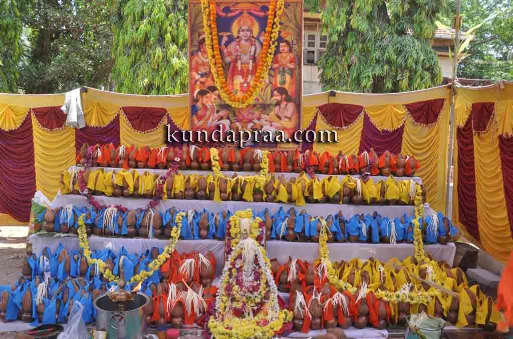 ಗಂಗೊಳ್ಳಿ: 505 ಕಲಶಗಳ ಸಾಮೂಹಿಕ ಶ್ರೀ ಸತ್ಯನಾರಾಯಣ ಪೂಜೆ