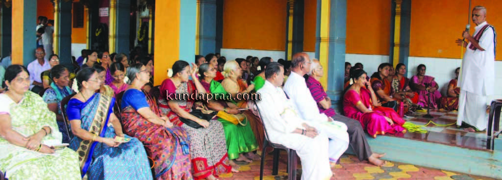 ಶ್ರೀ ವಿಷ್ಣು ಸಹಸ್ರನಾಮ ಸ್ತೋತ್ರ ಪಠಣದಿಂದ ಕಡಲ್ಕೊರೆತದಂತಹ ಪ್ರಾಕೃತಿಕ ವಿಕೋಪಕ್ಕೆ ಶಾಶ್ವತ ಪರಿಹಾರ : ಡಾ. ಎಸ್. ಎನ್. ಪಡಿಯಾರ್