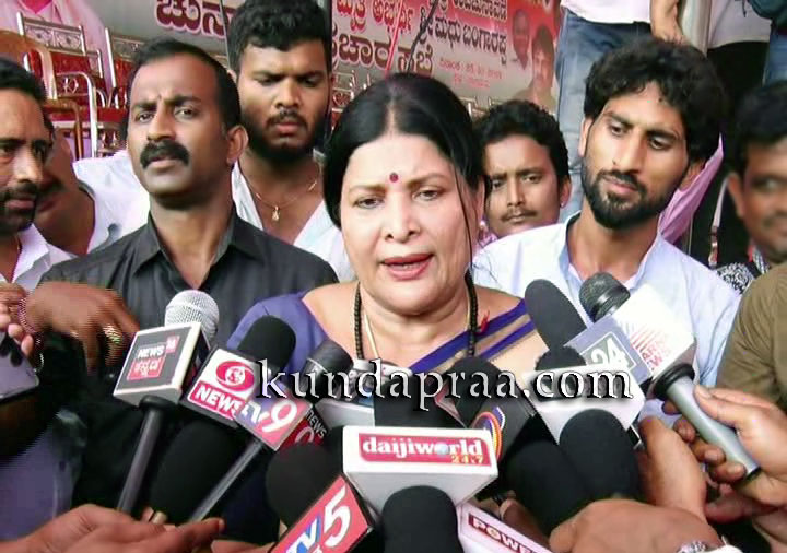 ನಟ ಅರ್ಜುನ್ ಸರ್ಜಾ ಸಜ್ಜನ : ಸಚಿವೆ ಜಯಮಾಲಾ