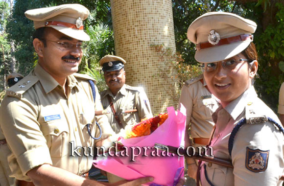 ಉಡುಪಿ: ನೂತನ ಎಸ್ಪಿಯಾಗಿ ನಿಶಾ ಜೇಮ್ಸ್ ಅಧಿಕಾರ ಸ್ವೀಕಾರ